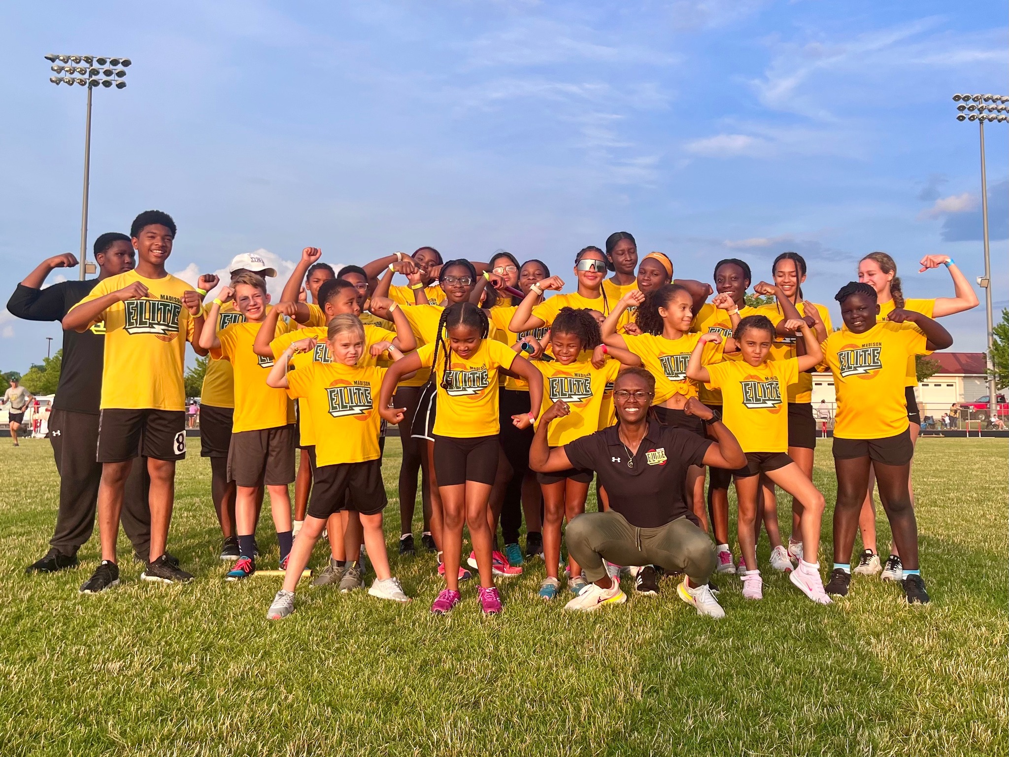 Madison Elite Track Club Team Photo